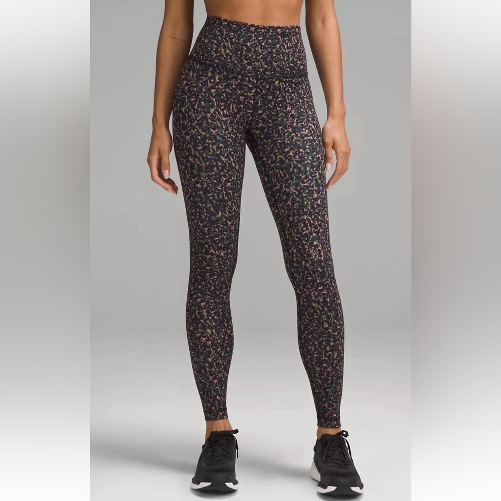 Lululemon Wunder Train High-Rise Tight Multi Color Size 6 Small Women's Leggings